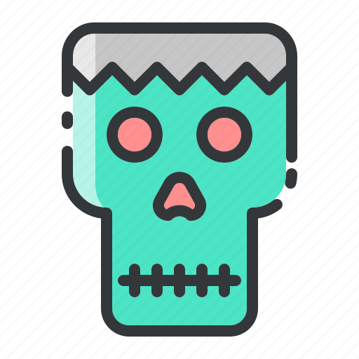 Frankenstein, halloween, horor, undead, zombie icon - Download on Iconfinder