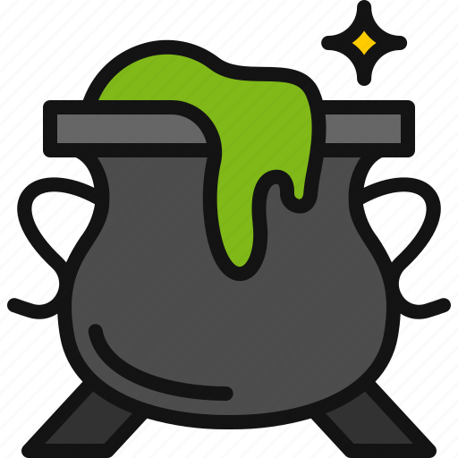Spooky, halloween, cauldron, pot, fear icon - Download on Iconfinder