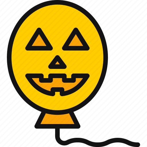 Ornament, party, halloween, pumpkin, balloon icon - Download on Iconfinder