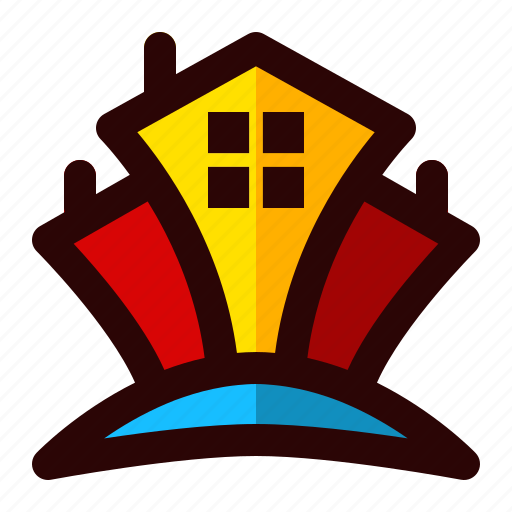 Castle, celebration, halloween, holiday, house, scary, sign icon - Download on Iconfinder