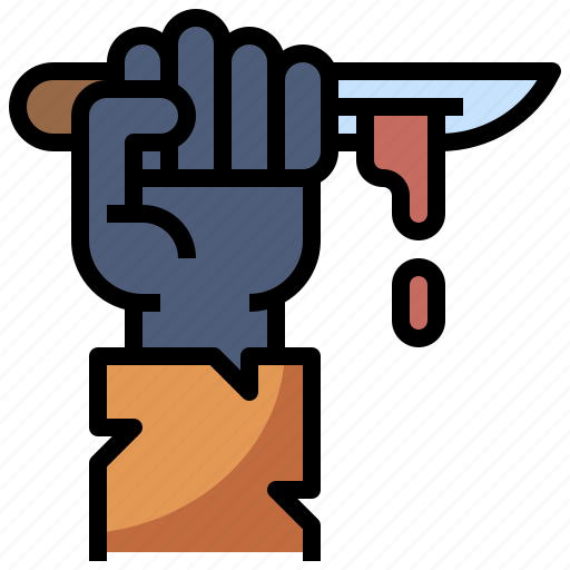 Cut, cutting, halloween, knife, scary, weapon icon - Download on Iconfinder