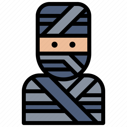 Fear, halloween, horror, mummy, scary, spooky, terror icon - Download on Iconfinder