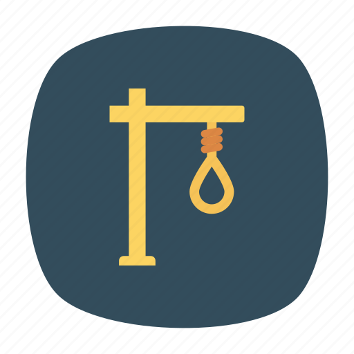 Crime, gallows, hangrope, suicide icon - Download on Iconfinder