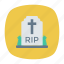 cemetery, coffin, grave, tombstone 