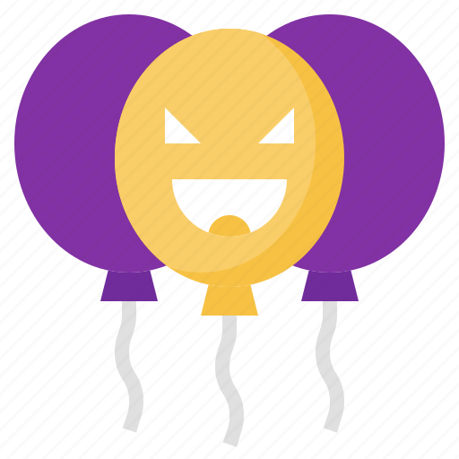 Halloween, celebration, decoration, party, balloon icon - Download on Iconfinder