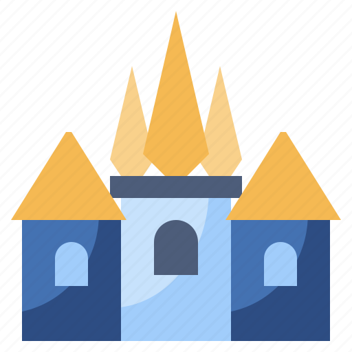 Buildings, castle, fantasy, fortress, halloween, medieval, monument icon - Download on Iconfinder