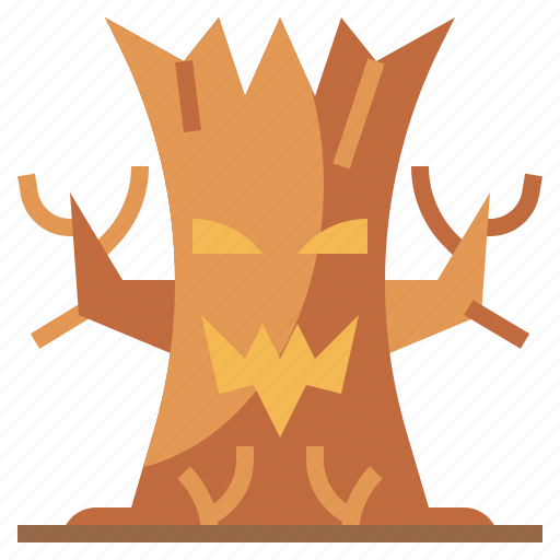 Halloween, horror, monster, scary, spooky, terror, tree icon - Download on Iconfinder