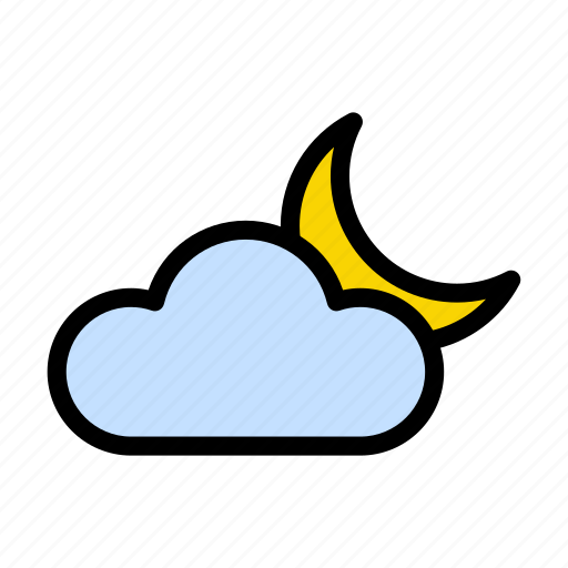 Cloud, halloween, moon, night, scary icon - Download on Iconfinder