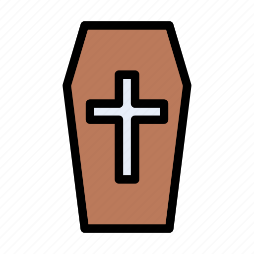 Coffin, dead, death, halloween, scary icon - Download on Iconfinder