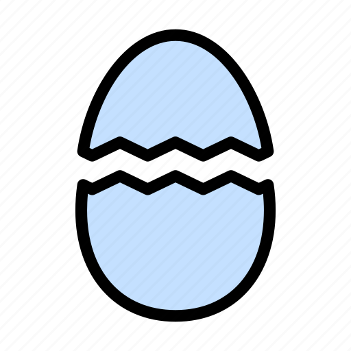 Broken, egg, halloween, horror, scary icon - Download on Iconfinder