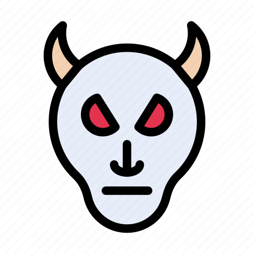 Creepy, devil, halloween, horror, monster icon - Download on Iconfinder
