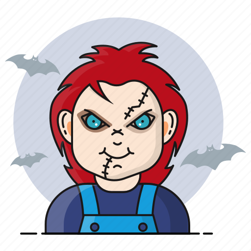 Chucky, doll, halloween, childplay icon - Download on Iconfinder