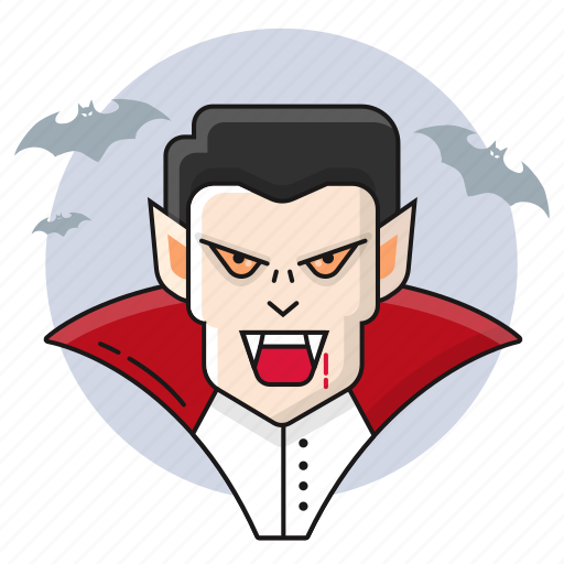 Dracula, halloween, horror icon - Download on Iconfinder