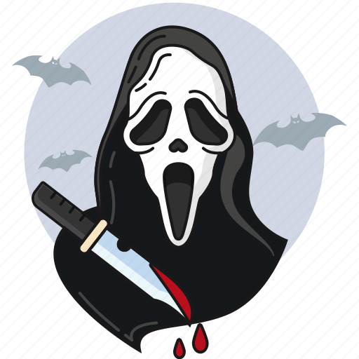 Ghostface, halloween, scream, horror icon - Download on Iconfinder