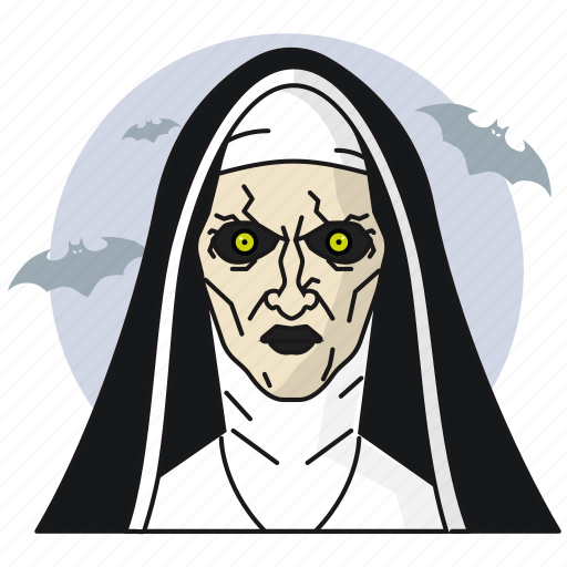 Valak, conjuring, nun, halloween, horror icon - Download on Iconfinder