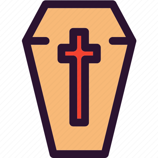 Coffin, death, halloween, scary icon - Download on Iconfinder