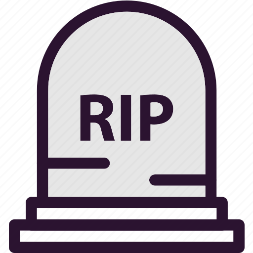Death, grave, halloween, rip icon - Download on Iconfinder