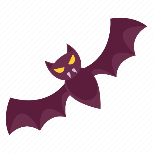 Bat, animal, halloween, spooky, dcoration, sticker, illustration icon - Download on Iconfinder