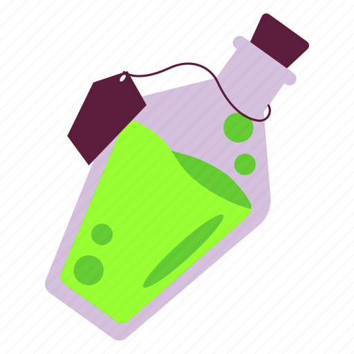 Potion, halloween, spooky, dcoration, sticker, illustration, witch icon - Download on Iconfinder