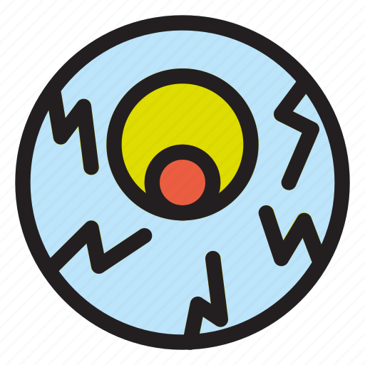 Eyeball, halloween, horror, scary, spooky icon - Download on Iconfinder