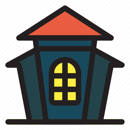 Halloween, haunted, horror, house, scary, spooky icon - Download on Iconfinder