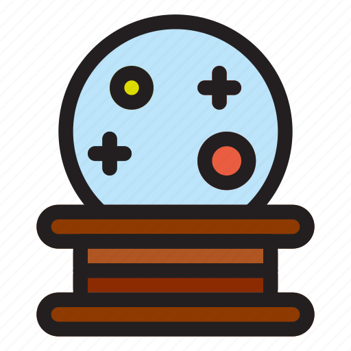 Ball, halloween, horror, magic, scary, spooky icon - Download on Iconfinder