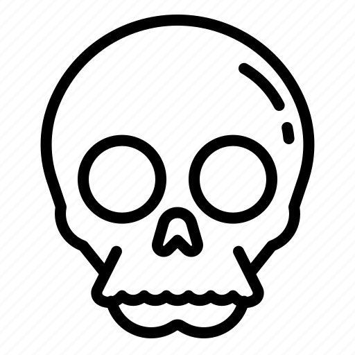 Skull, risk, death, halloween, bone icon - Download on Iconfinder