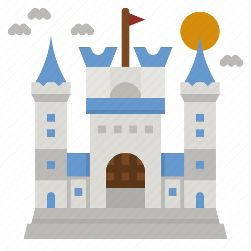 Castle, haunted, house, bat, horror icon - Download on Iconfinder