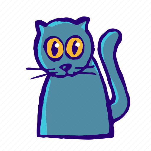 Witch, holiday, macig, scary, spooky, halloween, cat icon - Download on Iconfinder