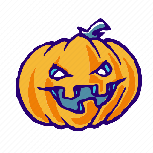 Jack, lantern, monster, pumpkin, halloween, face, o icon - Download on Iconfinder