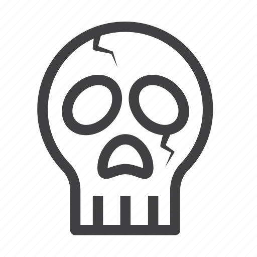 Event, halloween, horror, october, oldskull, skull, trickortreat icon - Download on Iconfinder