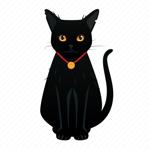 Black, cat, halloween, animal icon - Download on Iconfinder