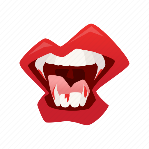 Fangs, halloween, vampire, lips icon - Download on Iconfinder