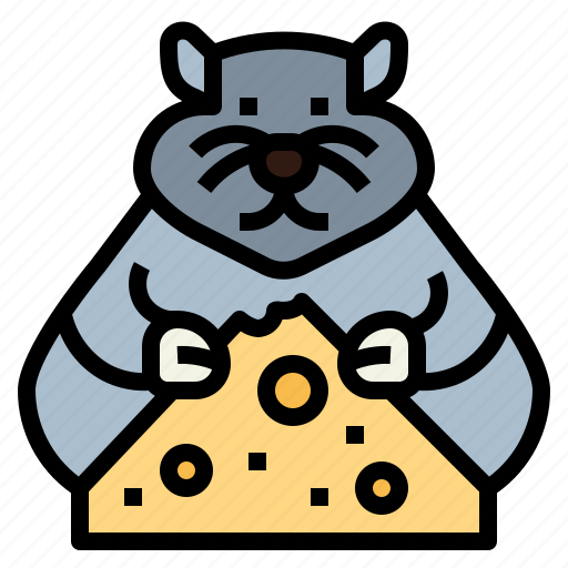 Animal, hamster, rat, rodent, cheese icon - Download on Iconfinder