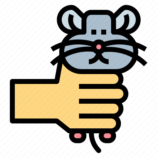 Animal, hand, hamster, rat, rodent icon - Download on Iconfinder