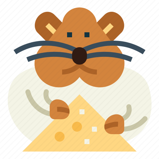 Cheese, hamster, rat, rodent, animal icon - Download on Iconfinder