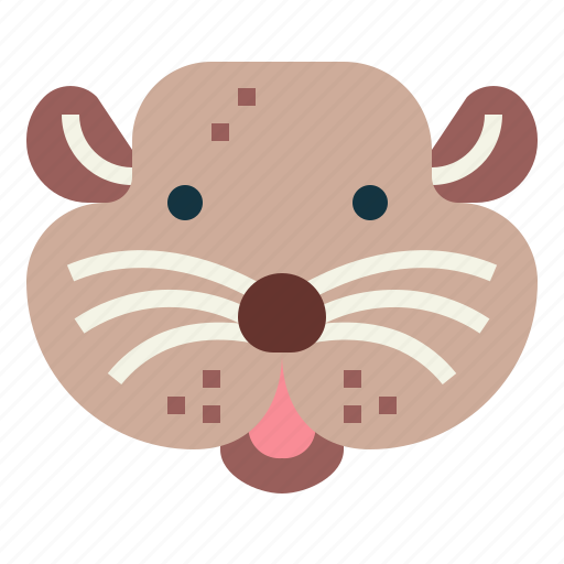 Hamster, rat, head, rodent, animal icon - Download on Iconfinder