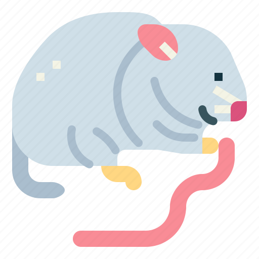 Hamster, rodent, rat, pet, animal icon - Download on Iconfinder