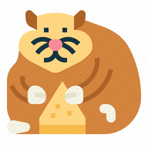 Hamster, rat, watermelon, rodent, animal icon - Download on Iconfinder