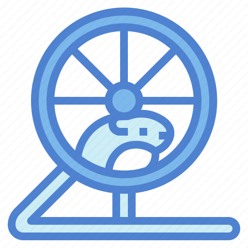 Animal, rodent, wheel, hamster, rat icon - Download on Iconfinder