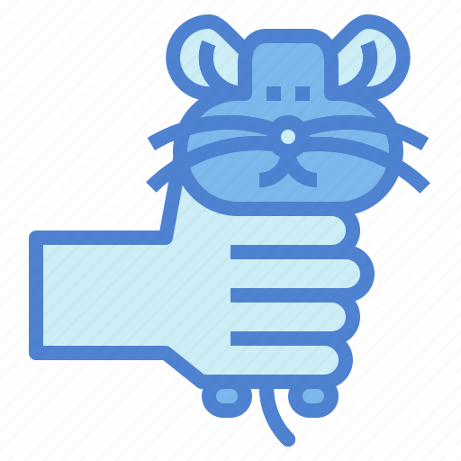 Animal, rodent, hand, hamster, rat icon - Download on Iconfinder