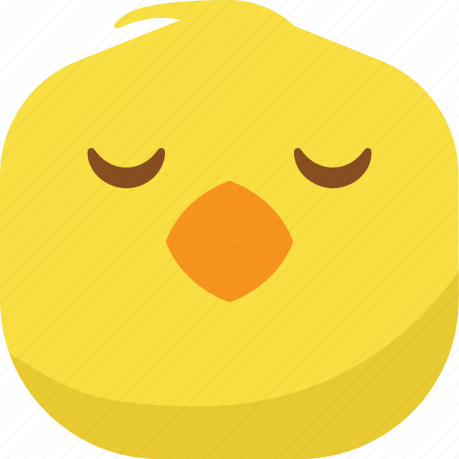 Chick, chicken, emoji, sad, smiley icon - Download on Iconfinder