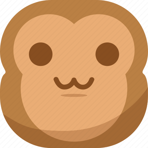 Cat mouth, chipms, emoji, emoticon, monkey, smiley, uwu icon - Download on Iconfinder