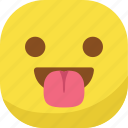 avatar, emoji, emoticon, emotion, laugh, smiley, tongue