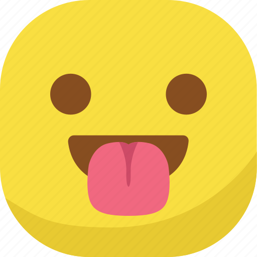 Avatar, emoji, emoticon, emotion, laugh, smiley, tongue icon - Download on Iconfinder
