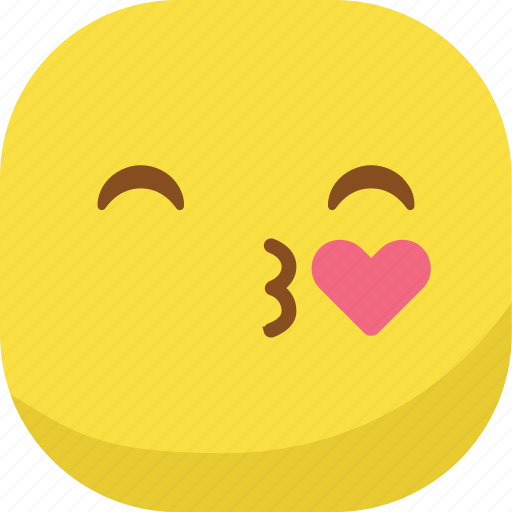 Avatar, emoji, emoticon, emotion, kiss, love, smiley icon - Download on Iconfinder