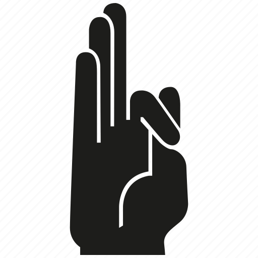 Arm, finger, gesture, hand, palm, three icon - Download on Iconfinder