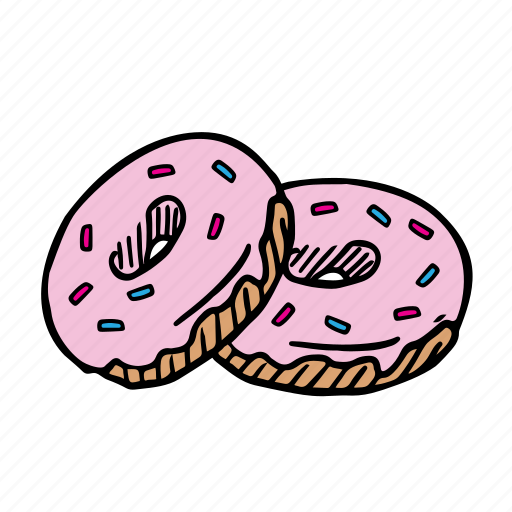 Bread, dessert, donut, eat, food, snack, sweet icon - Download on Iconfinder