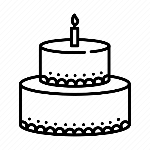 Baking, birthday, cake, dessert, food, sweets, wedding icon - Download on Iconfinder