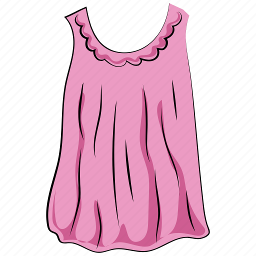 Blouse, clothing, ladies dress, mini dress, vest top, woman top, women vest icon - Download on Iconfinder